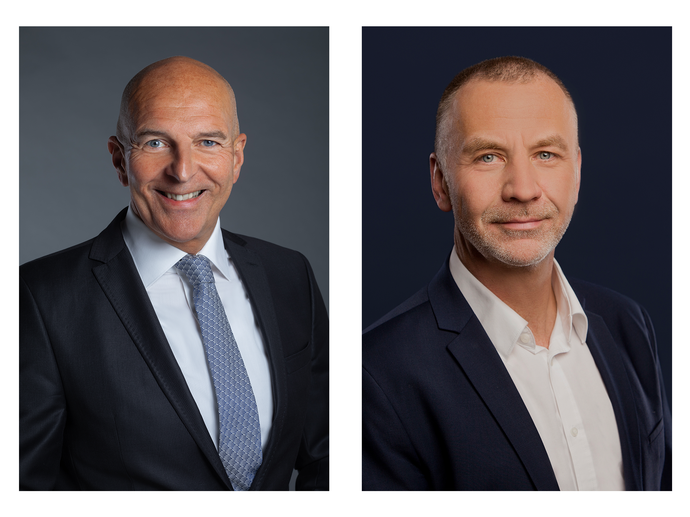 Dr. Georg Lunemann, der Direktor des Landschaftsverbandes Westfalen-Lippe, und Hartmut Baar, Leiter des LWL-Inklusionsamtes Soziale Teilhabe
